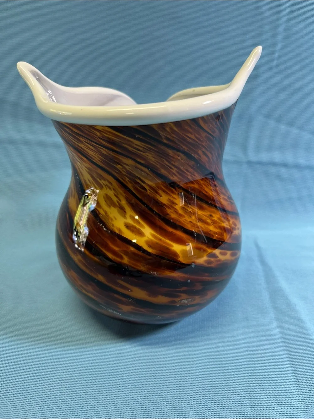 Glass Owl Vase